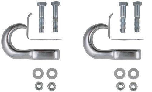 2x tow hook 4 jeep wrangler cj5 cj7 yj tj j k wj scrambler 5 7 8 4x4 rubicon v6