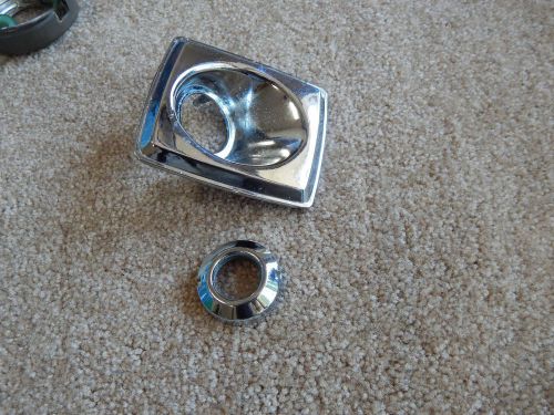 Amc spirit concord or matador door panel chrome mirror housing