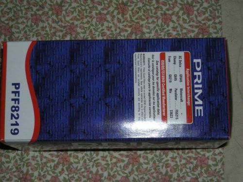 Fuel filter prime guard pff8219