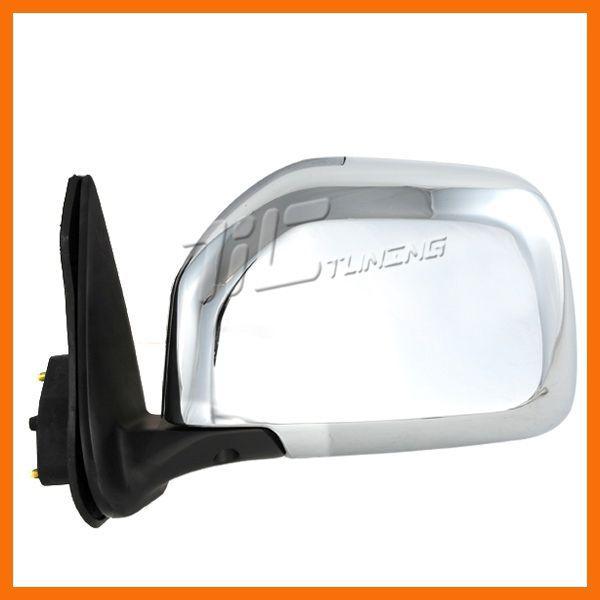 00 tacoma pre-runner off road manual left exterior mirror lh driver chrome