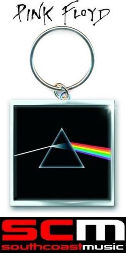 Pink floyd dark side of the moon cover keychain key ring official keyring chain