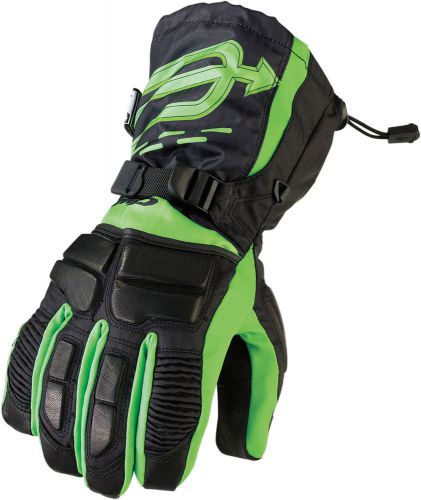 Arctiva snow snowmobile 2016 comp gloves (black/green) xl (x-large)