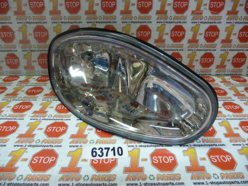 01 02 saturn s series coupe 2dr passenger/right fog light oem