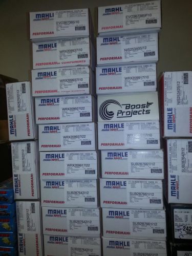 Mahle powerpak pistons for wrx 2.5l sti legacy 99.50mm bore global shipping