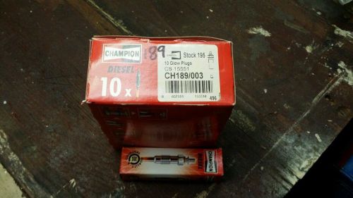 Champion spark plug 189 diesel glow plug