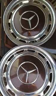 Mercedes 14inch hub caps (1 )  w110 w114 w111 w115 w116 w123  350sl