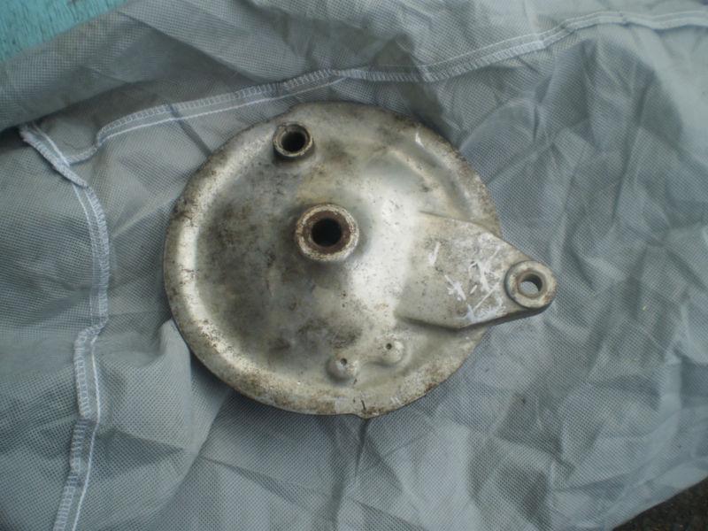 Honda dream  ca77 ca78 305 rear wheel brake panel 