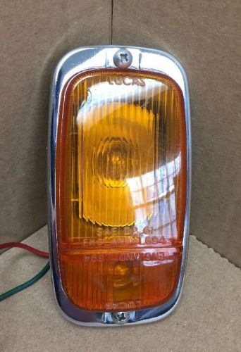 Original lucas turn signal lamp assembly wolseley hornet, bmc 1100 1300 l or r