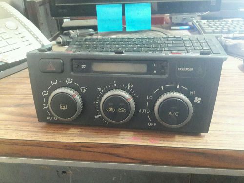 01 lexus is300 heater ac controls oem  88650-53020