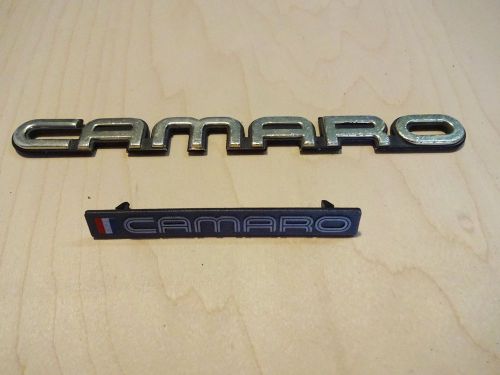 Camaro,z28,iroc-dash emblem(camaro silver gray)