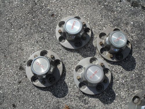 4 gmc pickup truck center hubcap hubcaps 15 inch