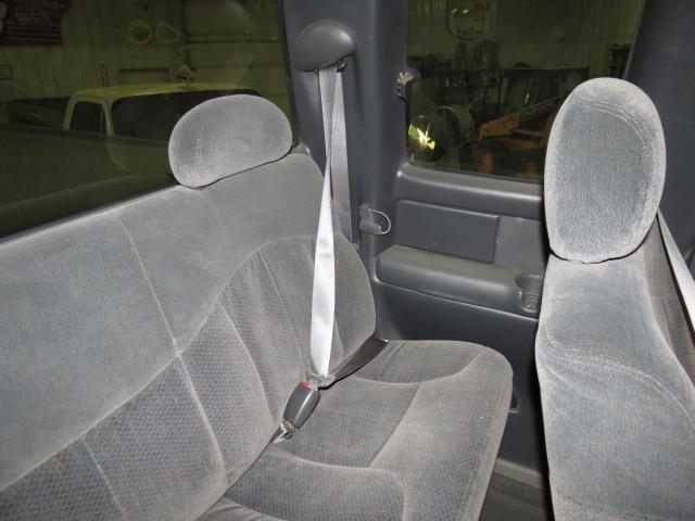 1999 chevy silverado 1500 pickup rear seat belt & retractor only lh driver gray