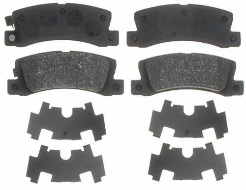 Raybestos sgd685c brake pad or shoe, rear-service grade brake pad