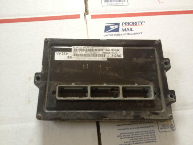 1999 dodge dakota 3.9l v6 engine control module computer 4x4 automatic ecm ecu