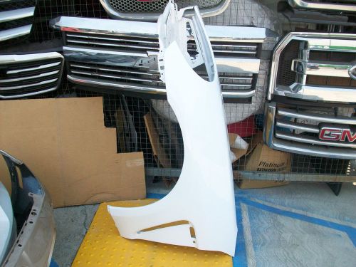 2014 2015 porsche panamera lh left driver side fender oem white