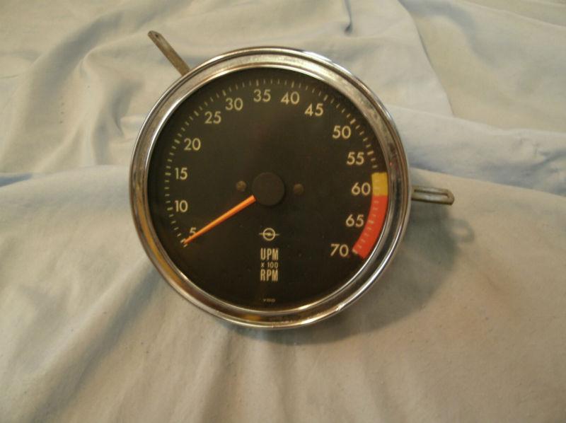 1971 opel gt tachometer 68 69 70 72 73 hot rat rod vdo