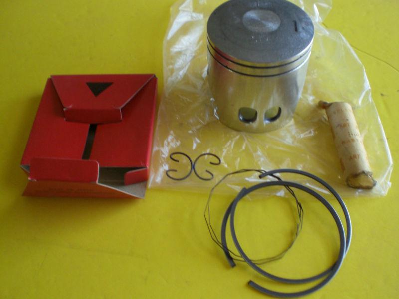 Yamaha 72 73 ct2 ct3 175 enduro standard bore piston kit piston rings pin clips