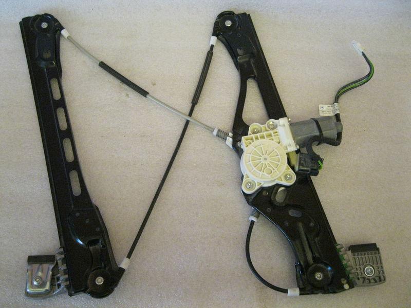 Mercedes-benz e350 left front window regulator assembly & motor  