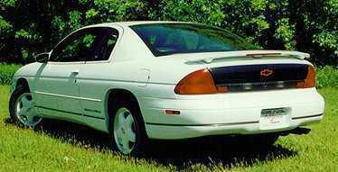 Painted chevy monte carlo custom style spoiler 1995-1999