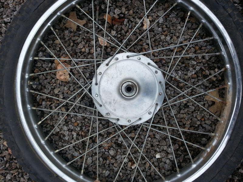 1976 yamaha dt125c dt125 front rim wheel