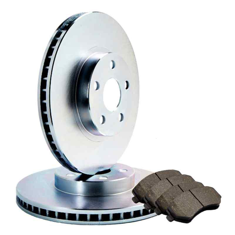 Fits grand cherokee 95-98 rear stock oe replacement brake rotors + ceramic pads