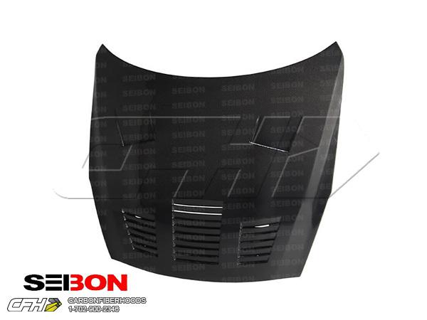 Seibon carbon fiber gt-style carbon fiber hood kit auto body nissan gtr 09-12 sh