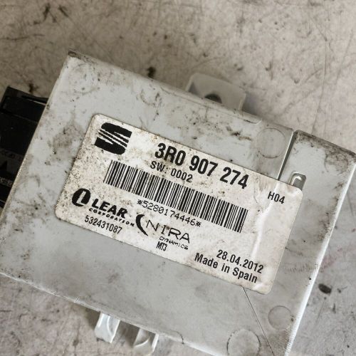 2012 seat exeo tyre pressure control unit 3r0907274