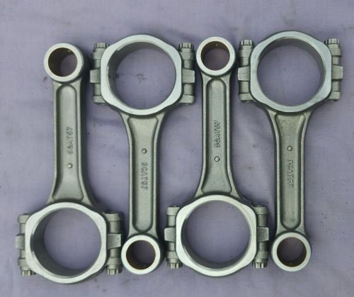 2.3 ford  4340 connecting rods rods  5.7 long  .927 pin 2 inch rod journal