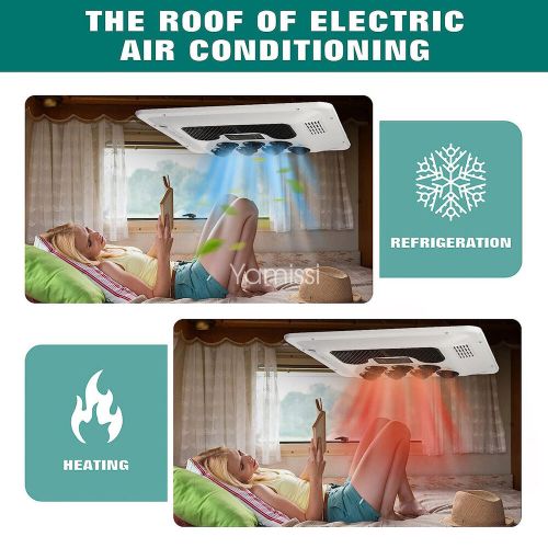 12v 13500 btu rv air conditioner rooftop ac for truck caravan bus motorhome rv