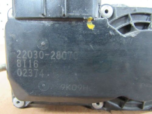 07 08 09 10 toyota camry 2.4l engine throttle body control unit 2203028070 oem