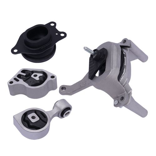 4pcs engine motor &amp; trans mount set for 2007-2012 nissan altima 2.5l auto trans