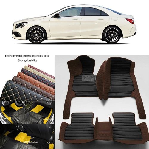 For honda all models custom car floor mats front &amp; rear carpet liner waterproof