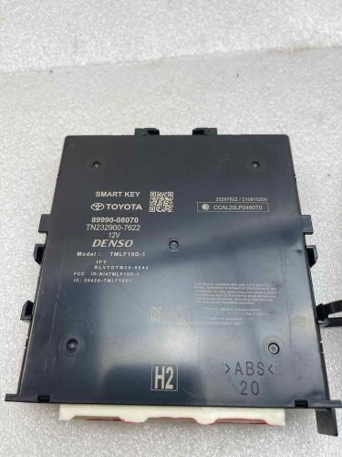 2021 toyota sienna smart key keyless entry computer control module - 899h0-08010