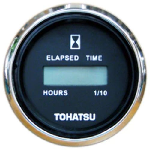 3vs725320m tohatsu hour meter (black)