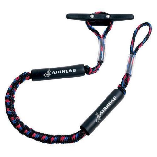 Airhead ahdl5 ahdl-5 bungee dock line 5, 5-feet, black/blue/red