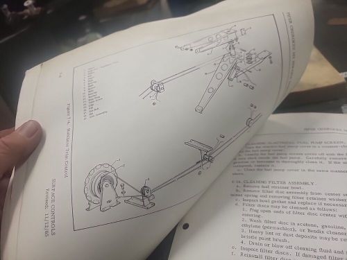 1965 update revision piper aircraft  cherokee 6 service  manual aviation