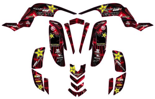 Fits yamaha raptor 660 graphic kit decals stickers atvgraphics all years