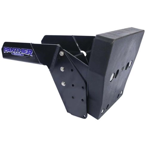 Panther swim platform outboard motor bracket