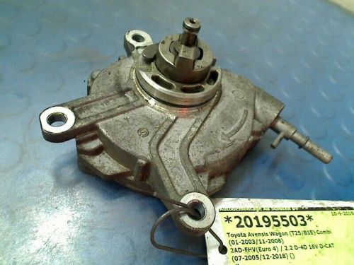 Vacuum pump vacuum pump toyota avensis wagon (t25/b1e) 2005 05080518-