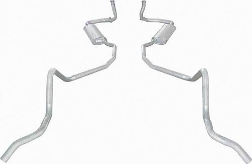 1962-64 impala/full size 283 / 327 (exc hi perf) stock aluminized dual exhaust