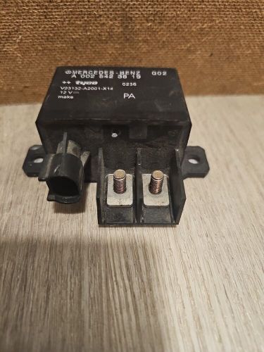 03-09 mercedes e320 e-class w211 oem heater battery control unit relay 12v