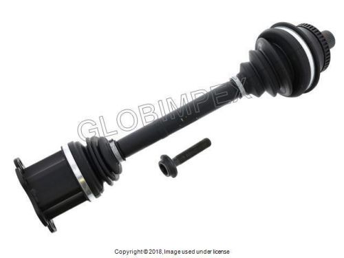 Audi allroad quattro (2001-2005) axle shaft assembly fr right / pass. side oem