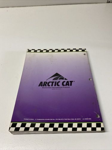 1997 arctic cat powder special efi zr 580 efi service manual 2255-530