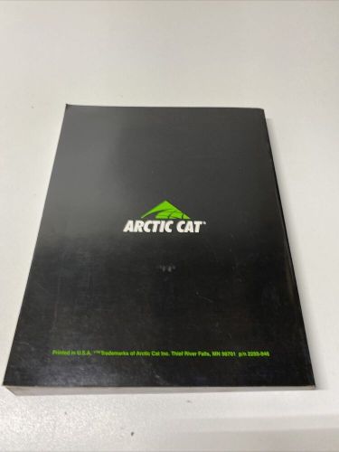 1999 arctic cat bearcat wide track panther 550 service manual 2255-946