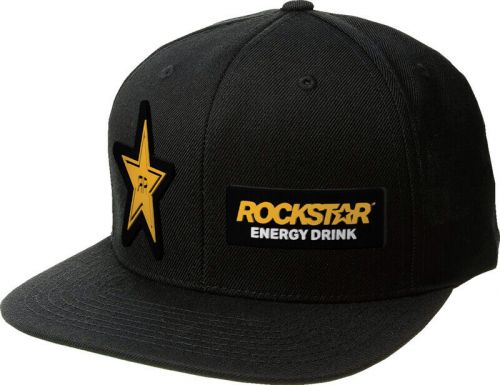 Fx rockstar team snapback hat black 26-86620