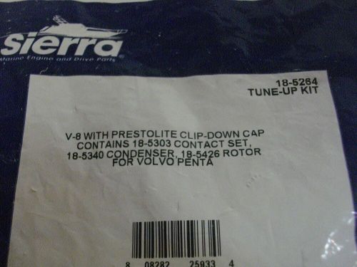 Sierra marine v8 tune up kit 18-5264 prestolite clip down cap volvo penta