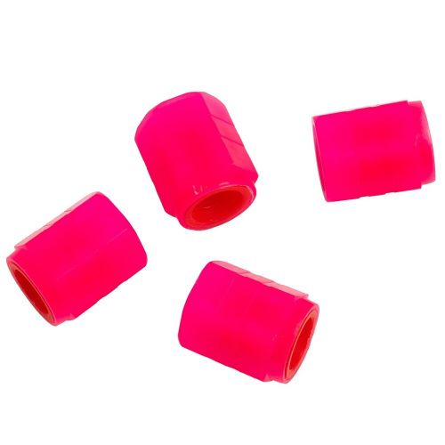 Car tire valve cap car accessories dustproof fluorescent pink waterproof