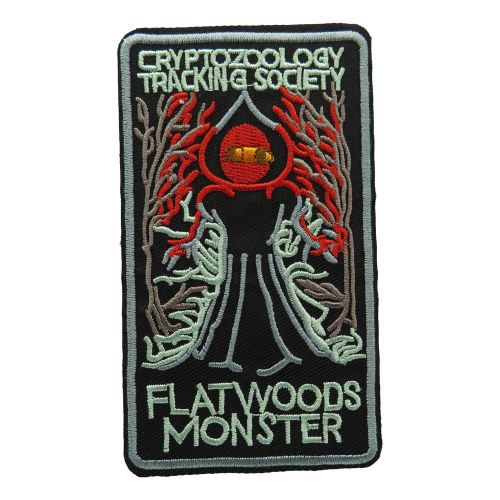 Flatwoods monster patch underiron patch punk patch rocker patch-