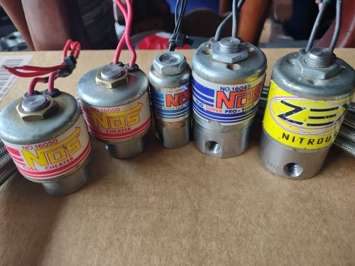 Nos nitrous oxide fuel and nitrous solenoids cheater super pro shot