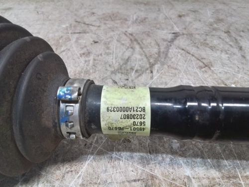 2024 hyundai santacruz passenger right side front axle shaft oem id 49501k5670